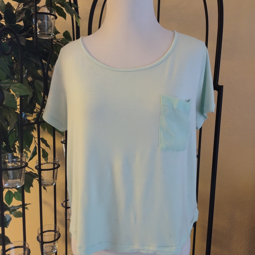 Mossimo Mint Green Women's Top
